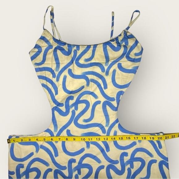 NWT | Charlie Holiday | Jenna Mini Dress | Blue Swirl | US 10 || XL - Picture 14 of 16